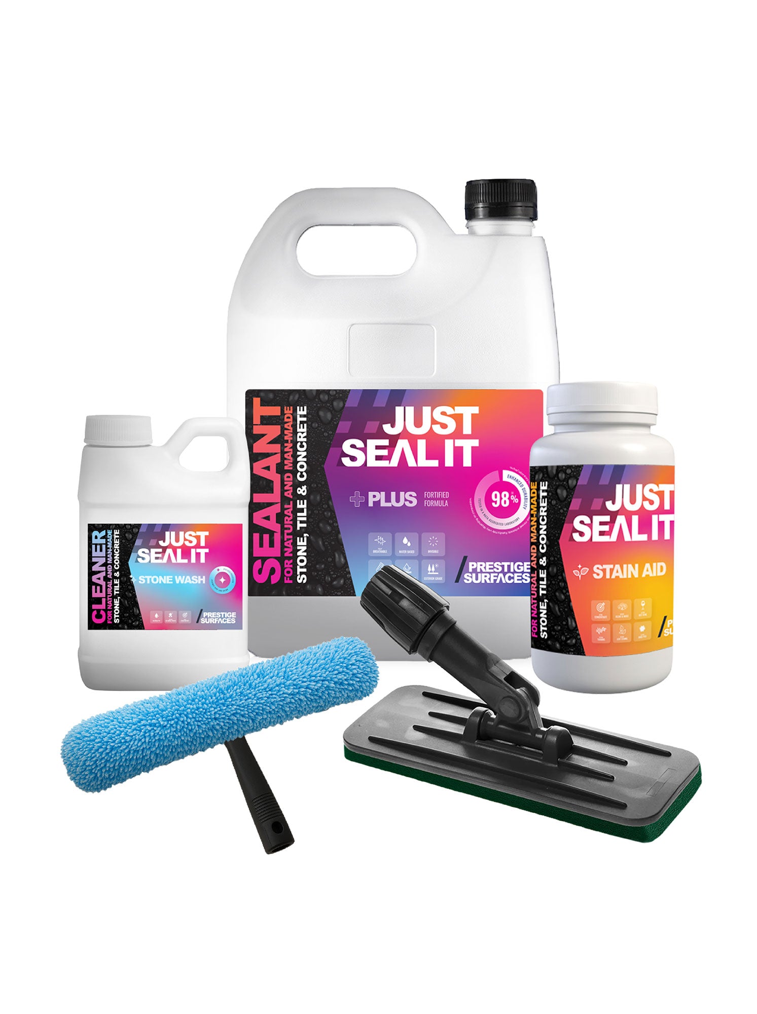 #JUSTSEALIT PLUS CLEAN & SEAL PACK